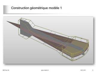 Construction géométrique modèle 1




NRCTech SA                      www.nrctech.ch   30.01.2011   8
 