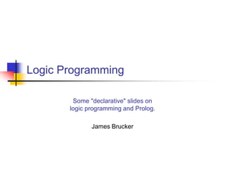 09 logic programming | PPT