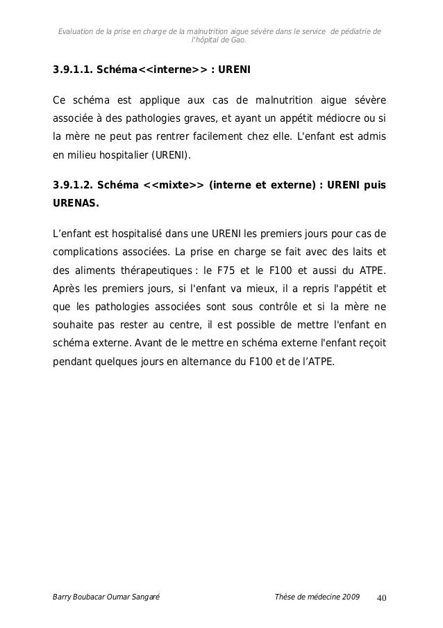 Malnutrition Aigue Severe