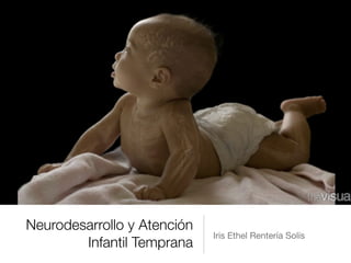 Neurodesarrollo y Atención 
Infantil Temprana Iris Ethel Rentería Solís 
 