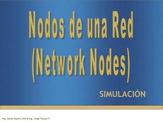 SIMULACIÓN Nodos de una Red (Network Nodes) 