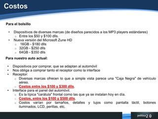 Hay dos sistemas digitales que predominan en el mundo: el europeo Eureka 147 o el estadunidense In Band on Channel, más conocido como IBOC, por sus siglas en inglés, o HD Radio, su nombre comercial. Empresarios de la industria radiofónica y el presidente de la Cofetel, Mony de Swaan, indicaron que su industria está preparada para la transición digital y De Swaan reveló que el gobierno anunciará en breve la adopción de un estándar tecnológico, a finales de octubre o principios de noviembre.