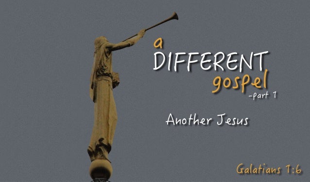 Image result for turning to a different Gospel