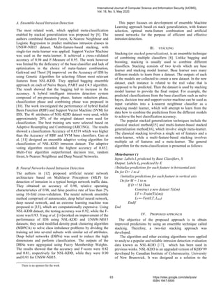 A Stacked Generalization Ensemble Approach for Improved Intrusion ...