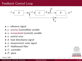 Process Control Error Reduction Algorithm Feedback Industrial Control Systems - PID Controllers | PDF