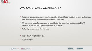 Comprehensive Guide to Quick Sort Algorithm: Design, Implementation ...