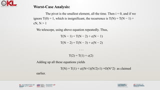Comprehensive Guide to Quick Sort Algorithm: Design, Implementation ...