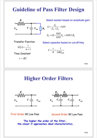09 rc filters | PDF