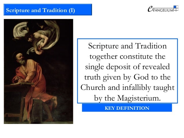 Scripture And Tradition