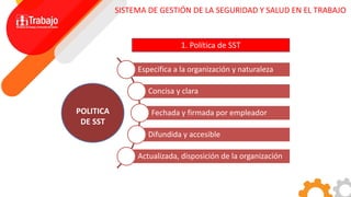 Sistema de gestión de seguridad y salud en el trabajo | PDF