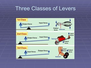 Three Classes of Levers 