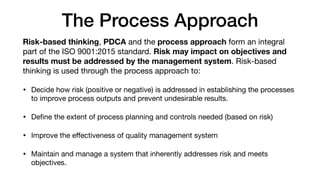The process approach (and business process management) | PDF