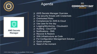 AWS Secrets for Best Practices | PPTX