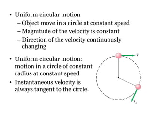 09 uniform circular motion | PPT