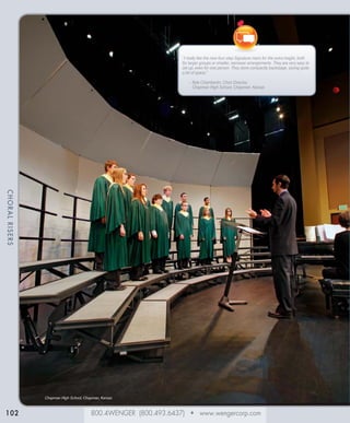 Musical Risers Education Catalog Music Risers | PDF