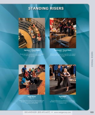 Education Catalog Music Risers | PDF