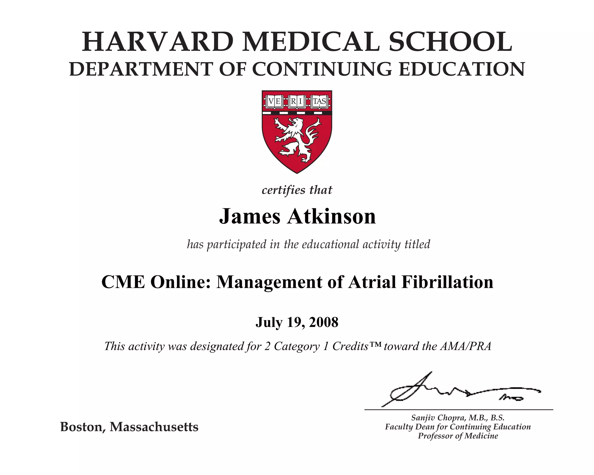HMSCME.07.19.2008AtrialFibrillation2924209 PDF Education