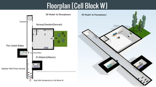 Floorplan [Cell Block W]
3
2D Model- In Floorplanner 3D Model- In Floorplanner
 