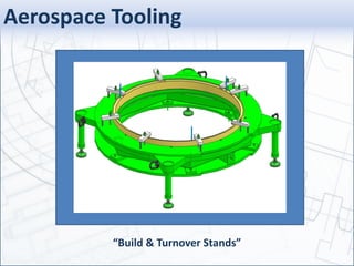Aerospace Tooling
“Build & Turnover Stands”
 