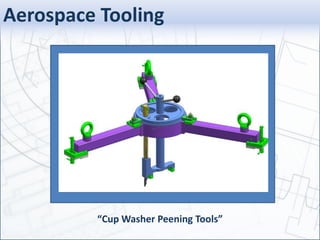 Aerospace Tooling
“Cup Washer Peening Tools”
 
