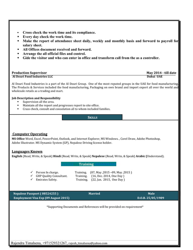 Rajendra CV PDF | PDF