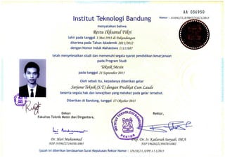 1. Academic and Cum Laude Certificate Restu Ikhsanul Fikri