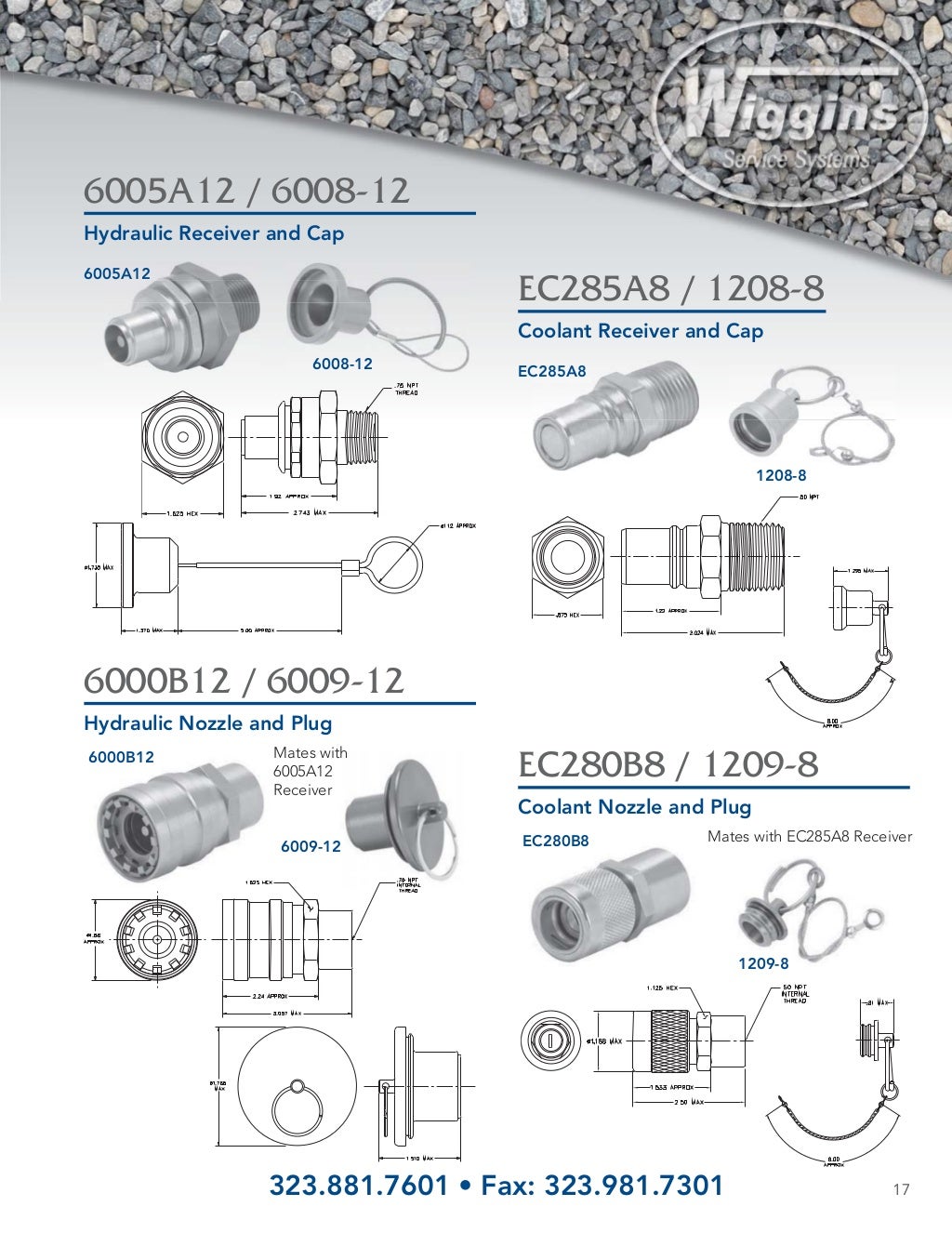 Wiggins Service Systems Catalog