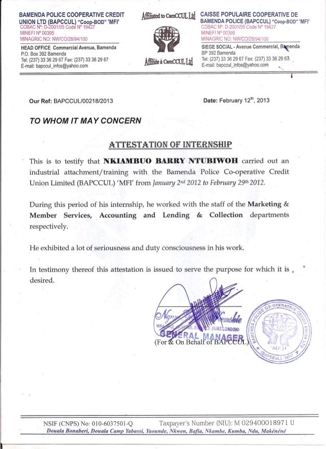 Internship completion certificate content picture