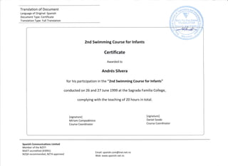 Courses and workshops.