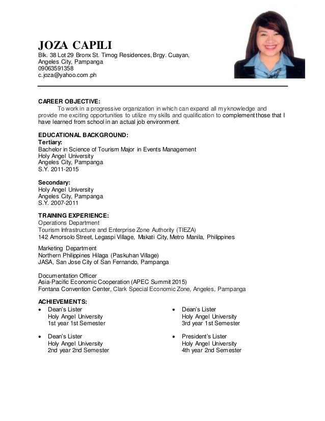 resume