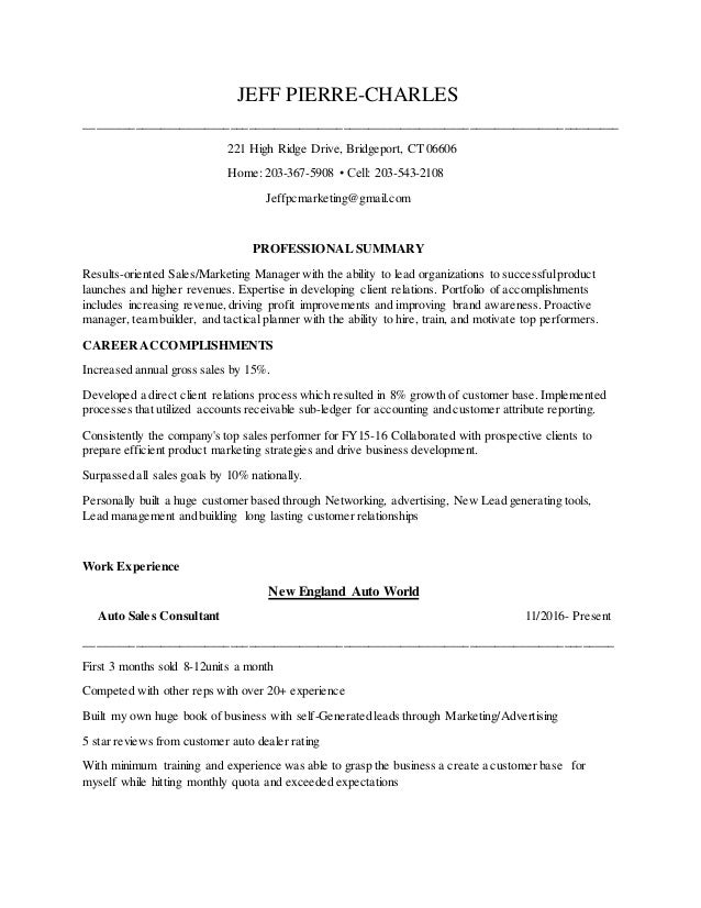 jpcharles resume
