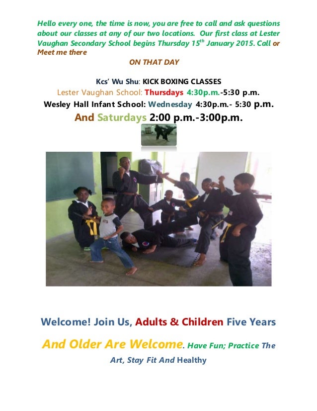 1 flyer welcome to kcs lester vaughan 3 ask questions flyers