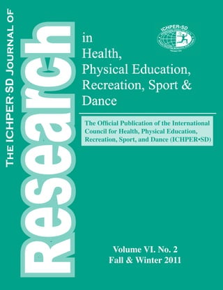 Volume VI. No. 2
Fall & Winter 2011
Research
 