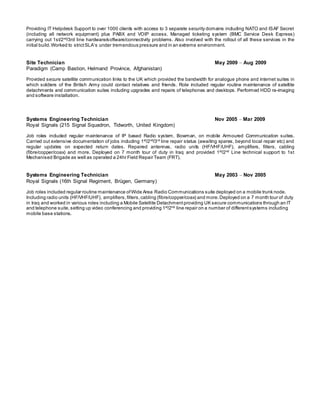 John Greenwood CV (Telco Tech-Rigger) | DOCX