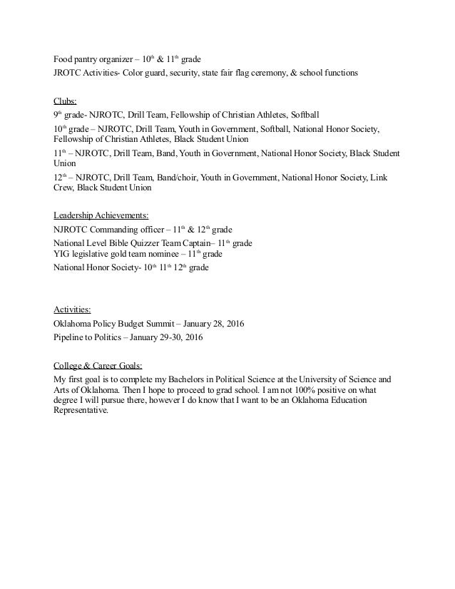 grad student resumes