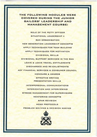 Leadership Management Course 