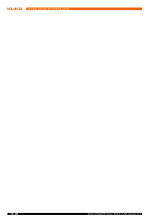 34 / 255 Stand: 27.03.2018 Version: BA KR C4 NA extended V13
KR C4 NA extended; KR C4 CK NA extende...
 