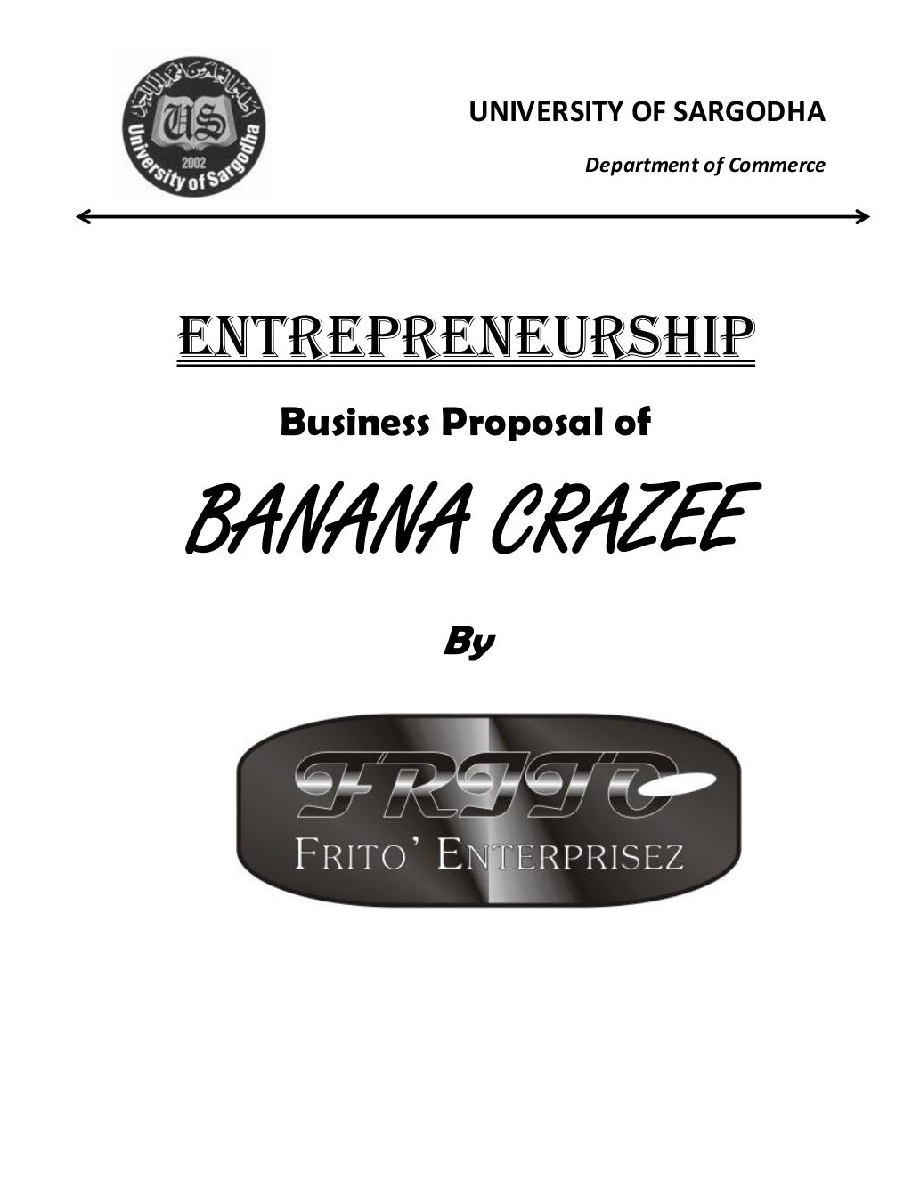 banana chips business plan introduction
