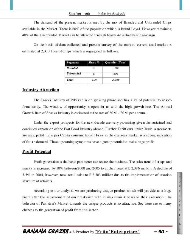 BusinessProposalBananaChips