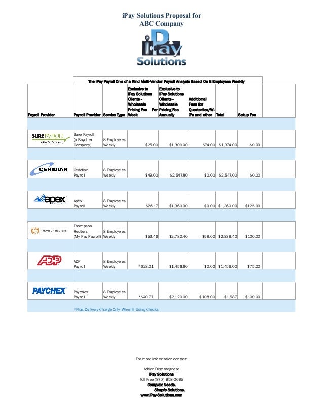 comparison lists comparison lists