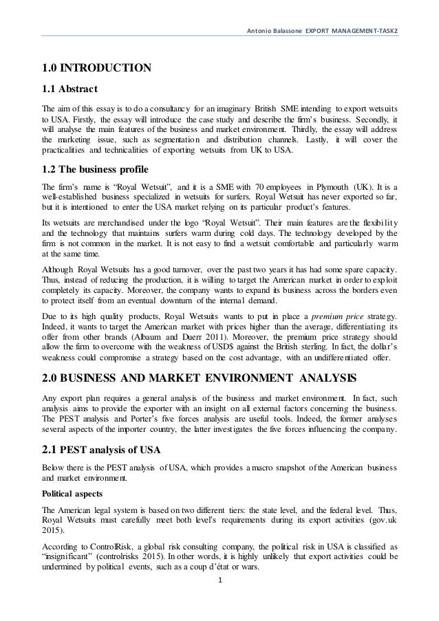 Licensing strategy to enter international market picture