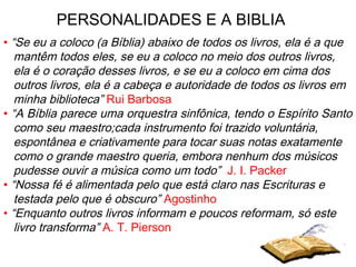 HERMENÊUTICA
Do grego HERMÊNEIA, hermenêutica é a arte/ciência
de interpretar a Bíblia sob dois aspectos:
1. Exegese (eisegese): qual a intenção original do texto.
2. Qual aplicação prática para a vida.
Finalidade da hermenêutica Bíblica: distinguir dentre os
elementos do texto a “roupagem cultural” da
mensagem, tendo o Espírito Santo como facilitador
para a compreensão do texto.
 