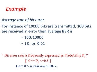 BIT Error Rate | PPTX | Computing | Technology & Computing