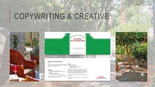 COPYWRITING & CREATIVE
 