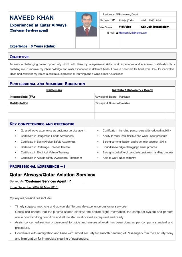 CV Naveed Khan Qatar Airways hiring-ramp-agents-at-tys-piedmont-airlines