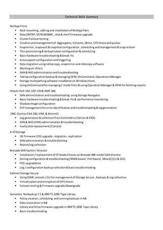 Resume_Storage Admin L2 | DOCX