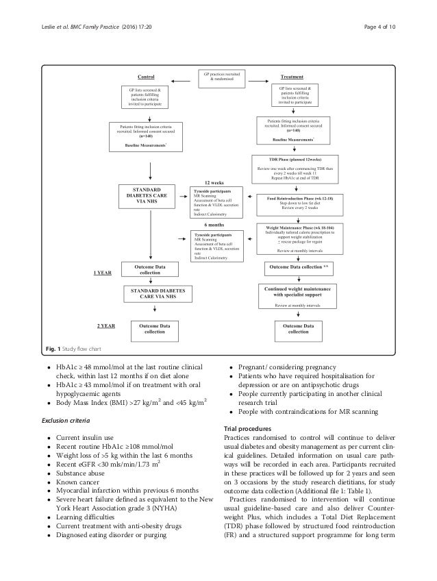 Counterweight Plus Diet Chart