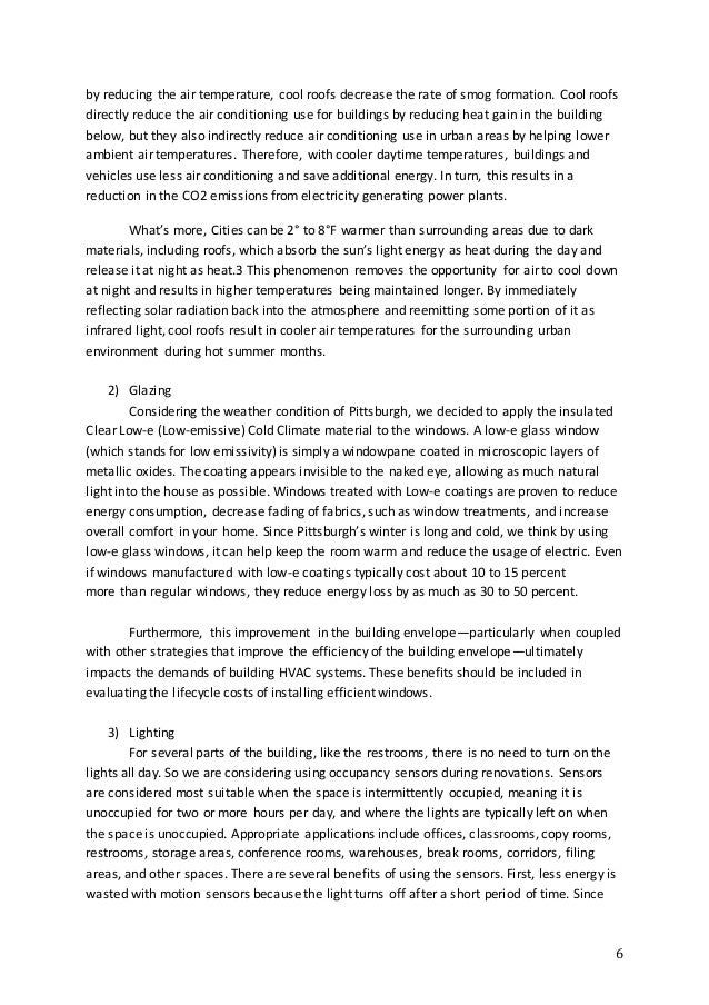 William Pitt Union Energy Improvement Report