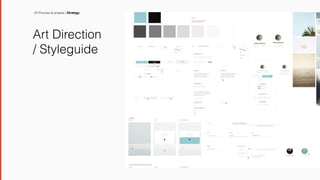 Art Direction
/ Styleguide
02 Process & phases / Strategy
 