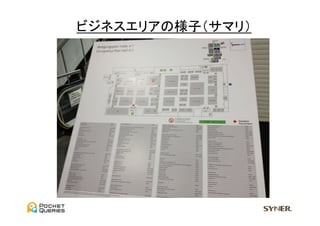 ビジネスエリアの様子（サマリ）	
  
 